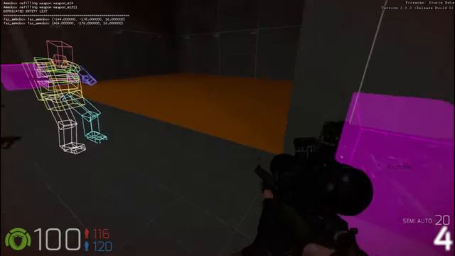 Firearms: Source 2.0 Beta Hitbox Tests смотреть онлайн