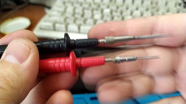 Наконечники для щупов мультиметра своими руками. смотреть онлайн