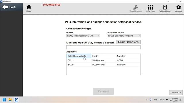 Testing New NEXIQ E-TECHNICIAN 2.6.8413.27656 смотреть онлайн