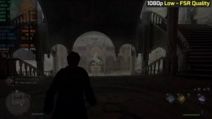 Hogwarts Legacy - GTX 1660 Ti - 1440p - 1080p - FSR 2