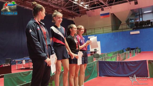 Награждение! Чемпионат Москвы 2021. Чертаново 2003-2006. Настольный теннис. Юношеский турнир. смотреть онлайн