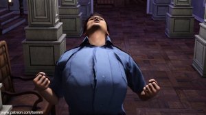 LEON transform into muscular giant Growth - resident evil 4
