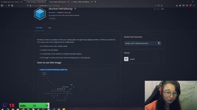 DOCKER COWSAY HELLO: TESTE SEU DOCKER ENGINE смотреть онлайн