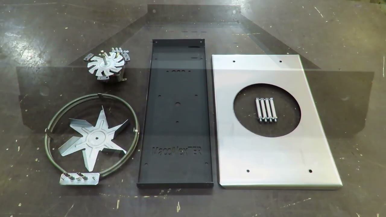 ТЭН, Вентилятор конвекции, защитный экран, крепление. КОМПЛЕКТ ДЛЯ КОПТИЛЬНИ. смотреть онлайн