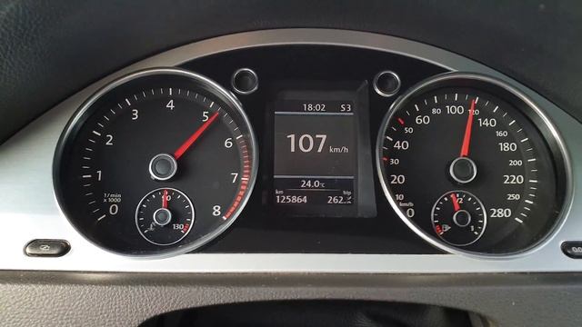 VW Passat CC 3.6FSI VR6 4Motion DSG 300ps Launch Control Acceleration смотреть онлайн