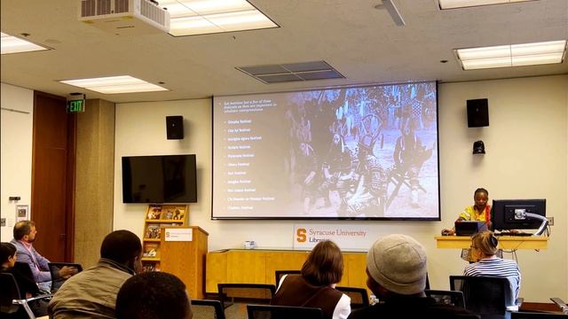 Amarachi's first public presentation on her ongoing research "Mapping Igbo Masks in the US. смотреть онлайн