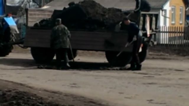 Как делают дороги в Башмаково 1 смотреть онлайн