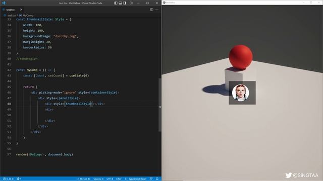 Early Showcase of OneJS. Typescript + Preact with Unity HDRP смотреть онлайн