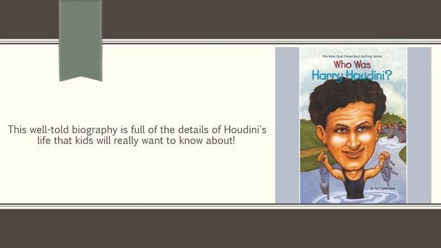 Who Was Harry Houdini Audiobook Sample Written by Tui Sutherland ISBN9780525629634 смотреть онлайн