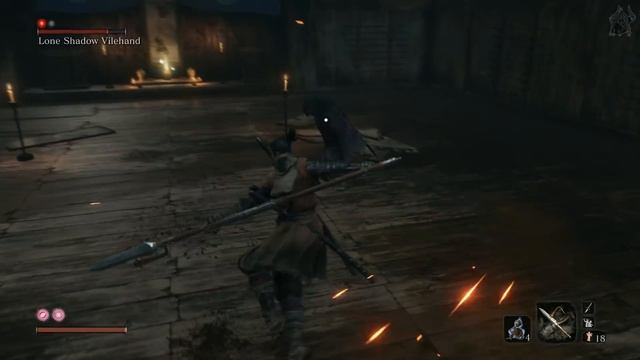 SEKIRO BOSS GUIDES - How To Easily Kill Lone Shadow Vilehand! смотреть онлайн