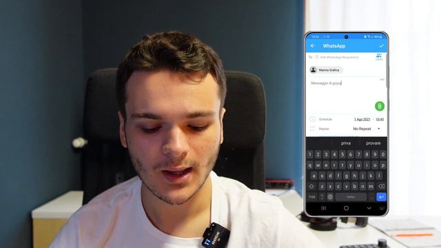 Come Programmare un Messaggio su WhatsApp (Android e iOS) смотреть онлайн