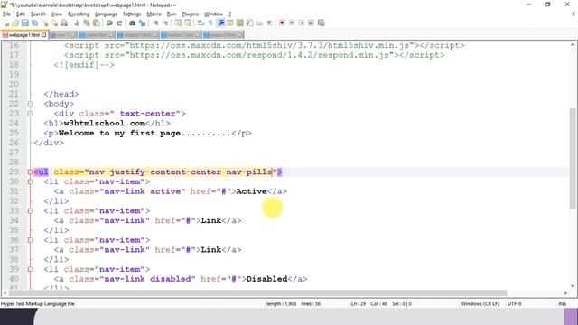 bootstrap 4 tutorials in hindi page-header , jumbotron , buttons and navigation смотреть онлайн