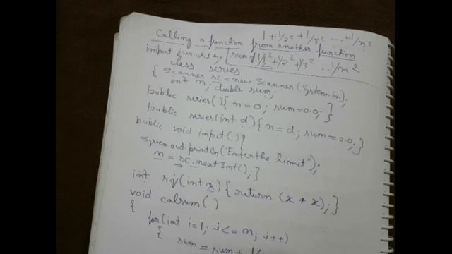 Calling a function from the other function in JAVA PROGRAM | B. TECH. |MCA |BCA |ISC| CBSE смотреть онлайн