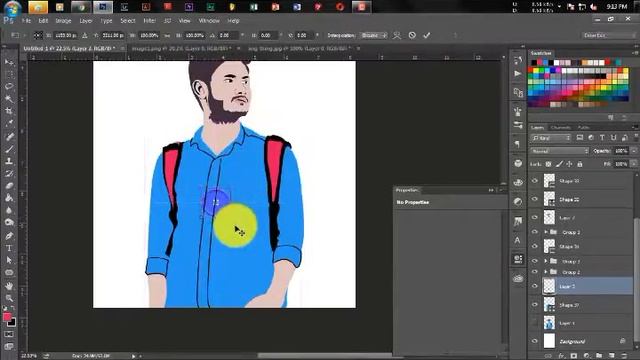 Photoshop cc l Cartoon Effect Tutorial l 2017 смотреть онлайн