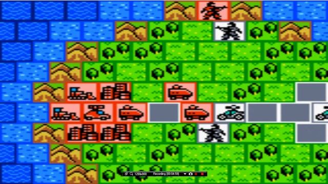 game boy wars standard maps part 1 Map 1-2nd take смотреть онлайн