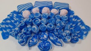 Cut dry soap . I crumble dry soap. Relaxing soap. No talking. 4K