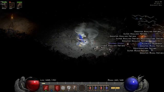 Budget Wind Druid Gameplay Level 85 Areas - Hurricane Tornado Druid Diablo 2 Resurrected 1440p смотреть онлайн