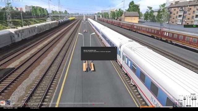 Trainz19 Выехал на ЧС200 приехал на ЭД9м Пользовательский мультиплеер. 1440p смотреть онлайн