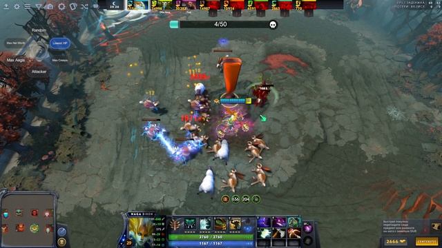 СУПЕР ПОТНАЯ ИГРА! / Custom Rabbits VS Sheep! / DOTA 2! смотреть онлайн