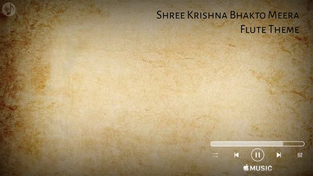 Flute Theme | Shree Krishna Bhakto Meera смотреть онлайн