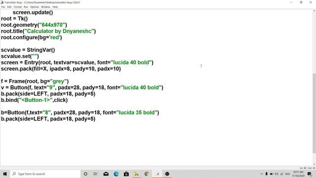 [MINI PROJECT] Calculator Using Python Tkinter. смотреть онлайн