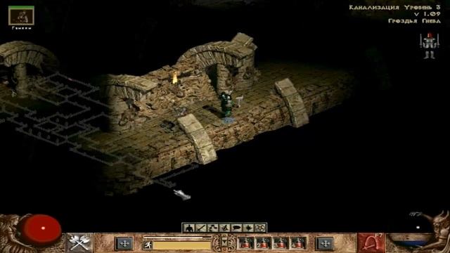 Diablo 2: Гроздья гнева гайд по прохождению (Канализация Леорика) смотреть онлайн