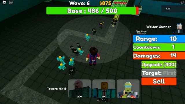 WALTER WHITE In A Roblox Tower Defense Game ??? смотреть онлайн