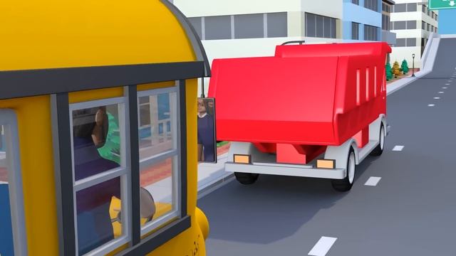 Las Ruedas Del Autobús | Canciones Para Niños | Canciones Infantiles Para Preescolar