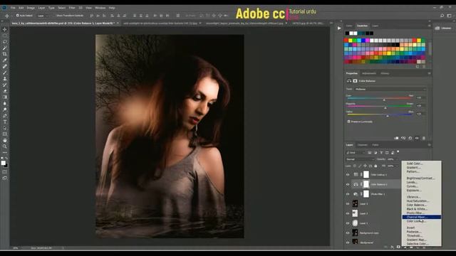 Action Movies Poster In Adobe CC 2018 PhotoShop Tutorial смотреть онлайн