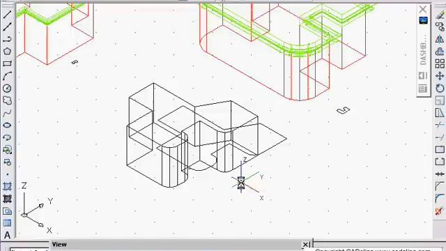 AutoCAD 3D - Sweep a Profile on a 3D Edge - CADclip смотреть онлайн