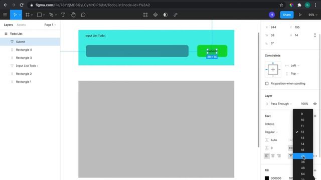 Merancang Desaing Todo List App - Figma смотреть онлайн