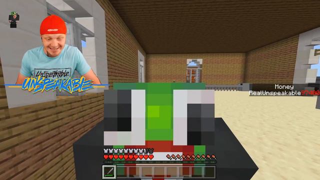 INFINITE DIAMOND GENERATOR Makes Me RICH In MINECRAFT! смотреть онлайн