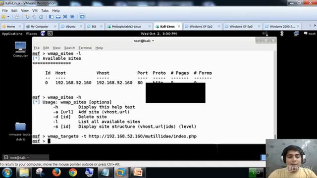 tuto 26 WMAP web scanner in metasploit смотреть онлайн