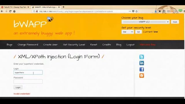 DEMO Inyección XML/Path смотреть онлайн