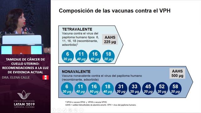2019 12 - Tamizaje de cáncer de cuello uterino, recomendaciones - Dra. Elena Calle смотреть онлайн