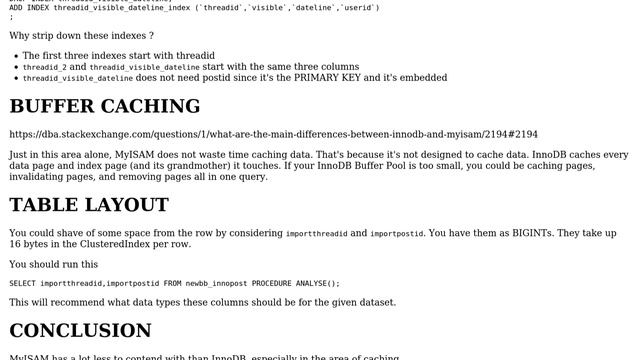 Databases: Why are simple SELECTs on InnoDB 100x slower than on MyISAM? (5 Solutions!!) смотреть онлайн