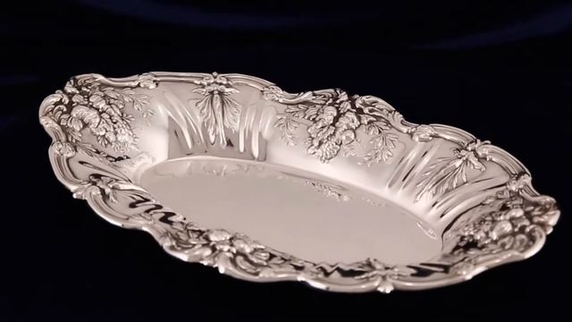 Серебряное блюдо для хлеба Reed & Barton Sterling Bread Dish