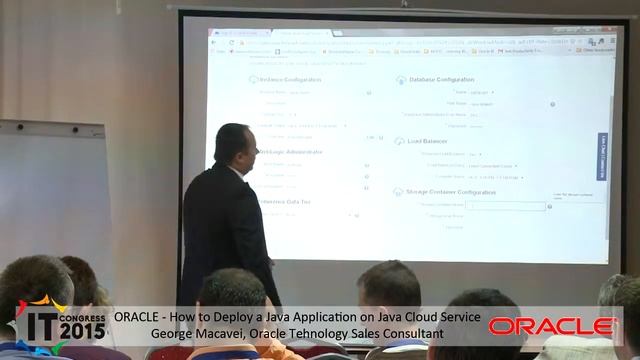 How to Deploy a Java Application on Java Cloud Service - Oracle - IT Congress 2015 смотреть онлайн