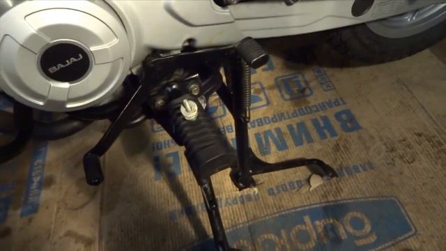 Доработка боковой подножки на Bajaj Boxer BM150 смотреть онлайн