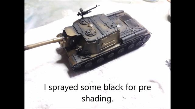 Italeri 1/72 ISU 152 смотреть онлайн