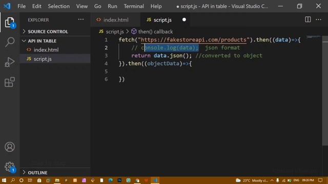 Fetching API data and displaying API data inside table. смотреть онлайн