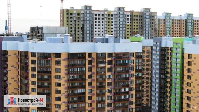 Обзор с воздуха ЖК «Сколковский» (аэросъемка: ноябрь 2019 г.) смотреть онлайн