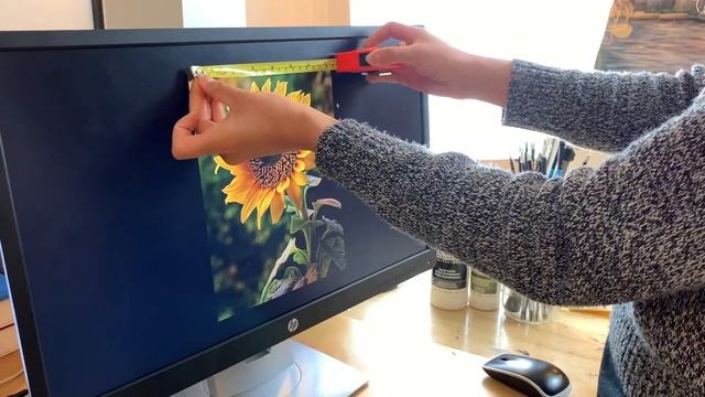How To Transfer Drawing onto Canvas For Painting | How To Transfer Drawing Without Tracing Paper смотреть онлайн
