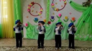 Танец Моряки Средняя группа