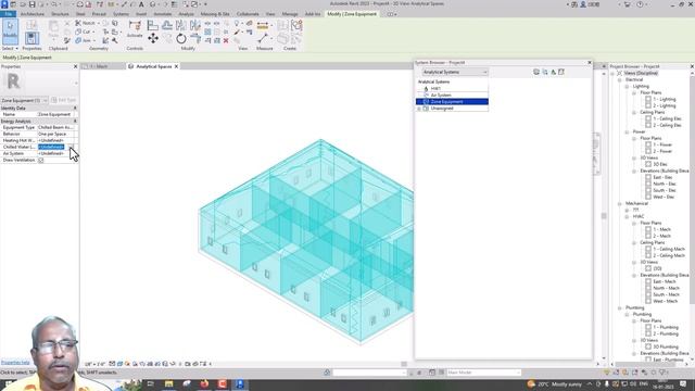 Heating and Cooling Load Calculation in Revit 2023 Imperial Part2 смотреть онлайн