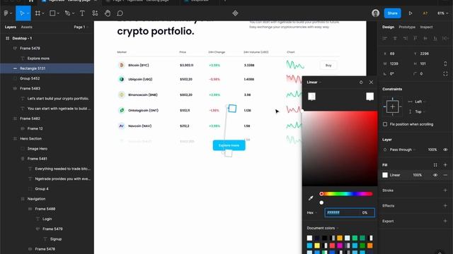 Create landing page - Figma tutorial смотреть онлайн