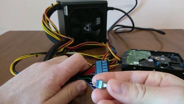 Как запустить блок питания без материнской платы смотреть онлайн