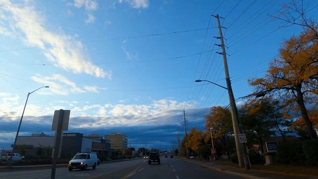 Pickering Ontario Canada drive Fall 2020 смотреть онлайн