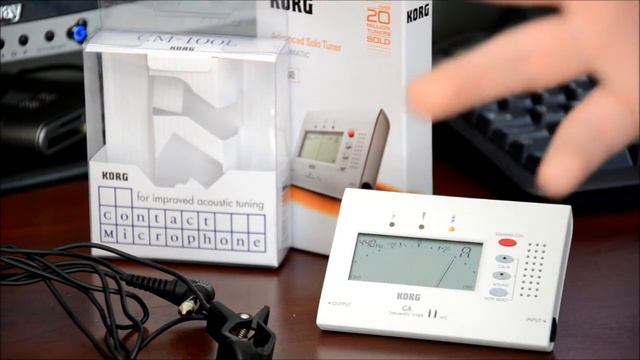 Korg CA-40 Tuner & Korg CM-100L Review смотреть онлайн