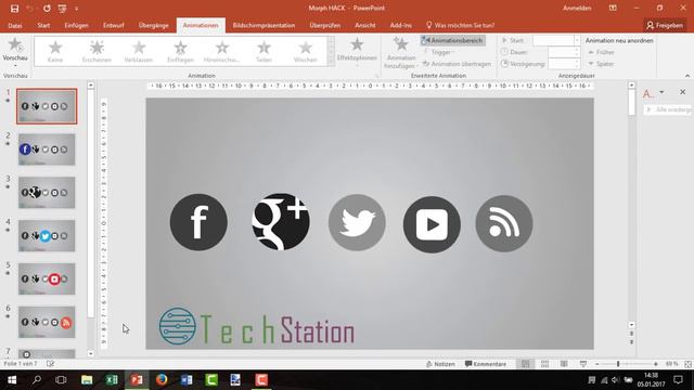 Use Morph Transition in PowerPoint 2016 | FREE DOWNLOAD смотреть онлайн